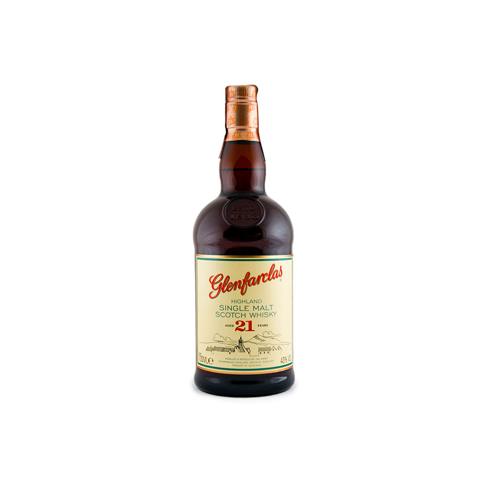 Glenfarclas 21 YO (43%) -30ml.