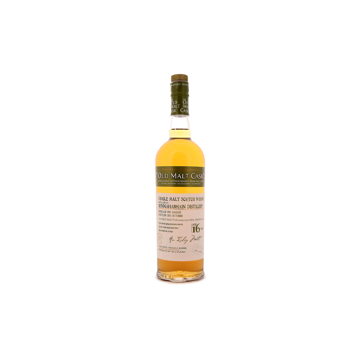 Bunnahabhain 16 YO The Old Malt Cask (50%) - 30 мл.