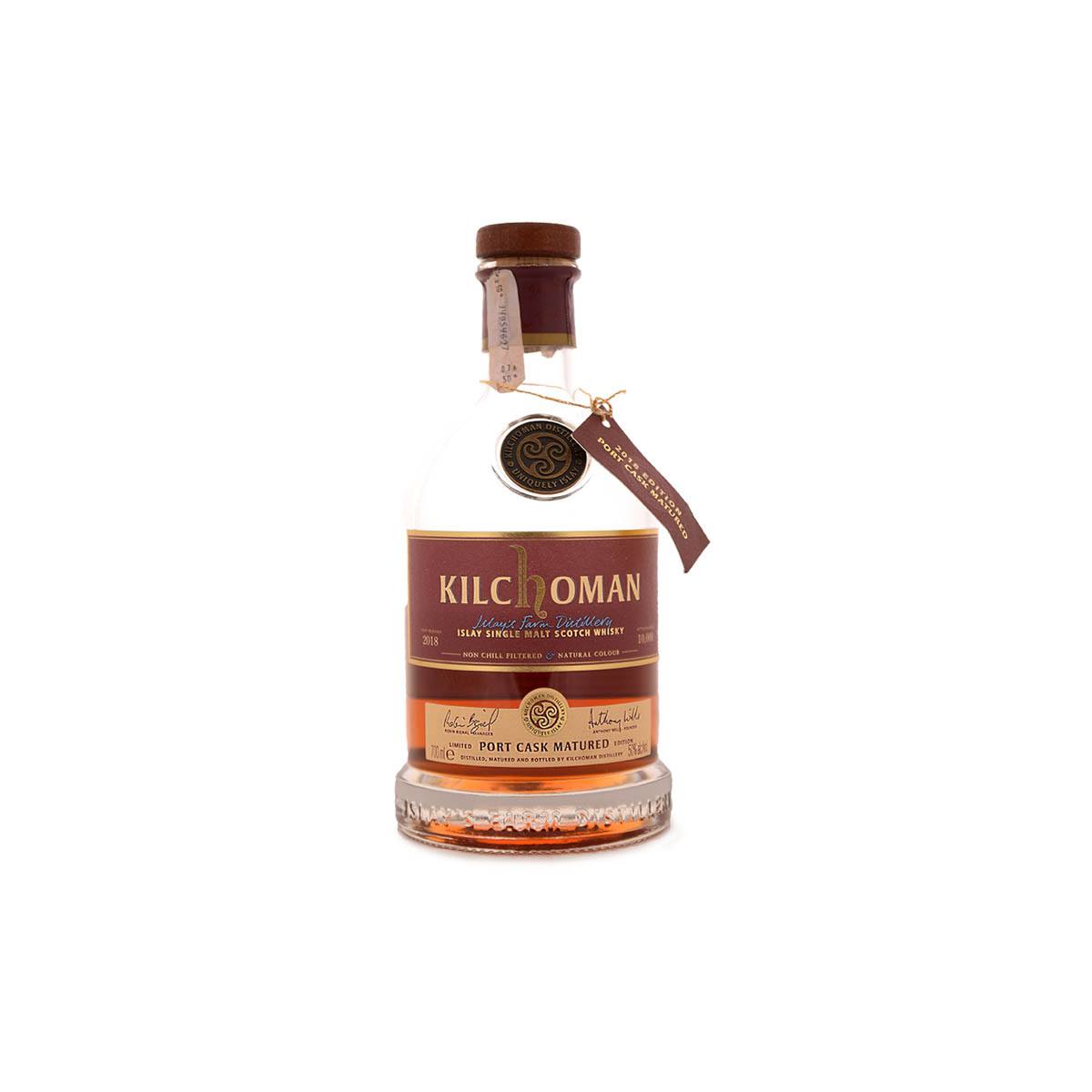 Kilchoman Port Cask Matured 2018 (50%) - 30 ml.